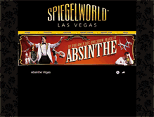 Tablet Screenshot of absinthevegas.com
